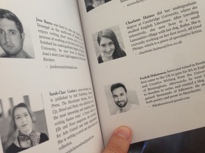 Manchester anthology interior